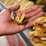 Bread Pakora Miniature Keychain - Image 4