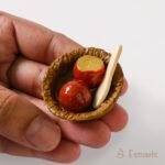 Gulab Jamun Miniature Fridge Magnet - Image 2